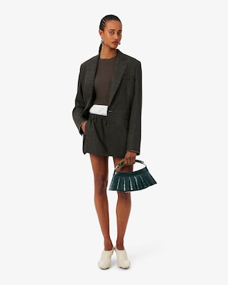 Runway H Lenglen Crocodile Effect Leather Bag