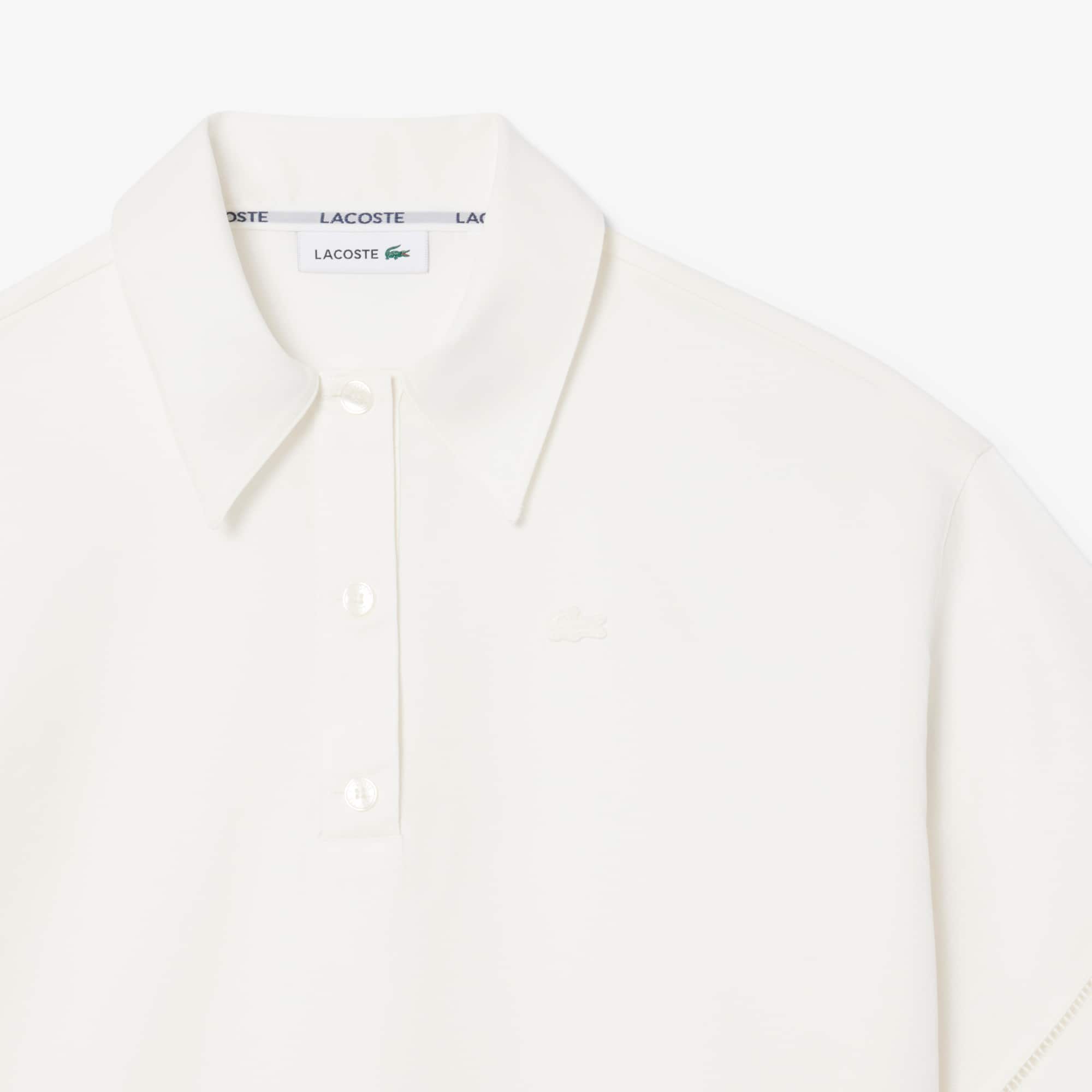 Oversized Fluid Twill Polo - T-Shirts & Tops - New In 2026 | Lacoste