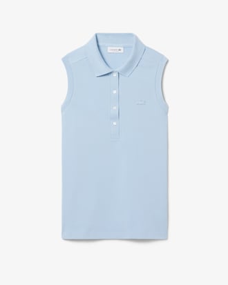 Polo El&aacute;stico Sin Mangas L.12.D Slim Fit Para Mujer