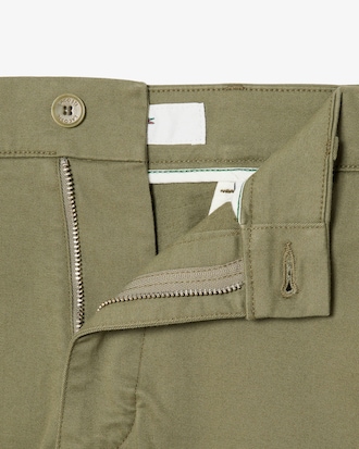 Regular Fit Stretch Cotton Chino Bermuda Shorts