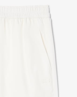Pantalones de Petit Piqu&eacute; de Algod&oacute;n de Corte Amplio