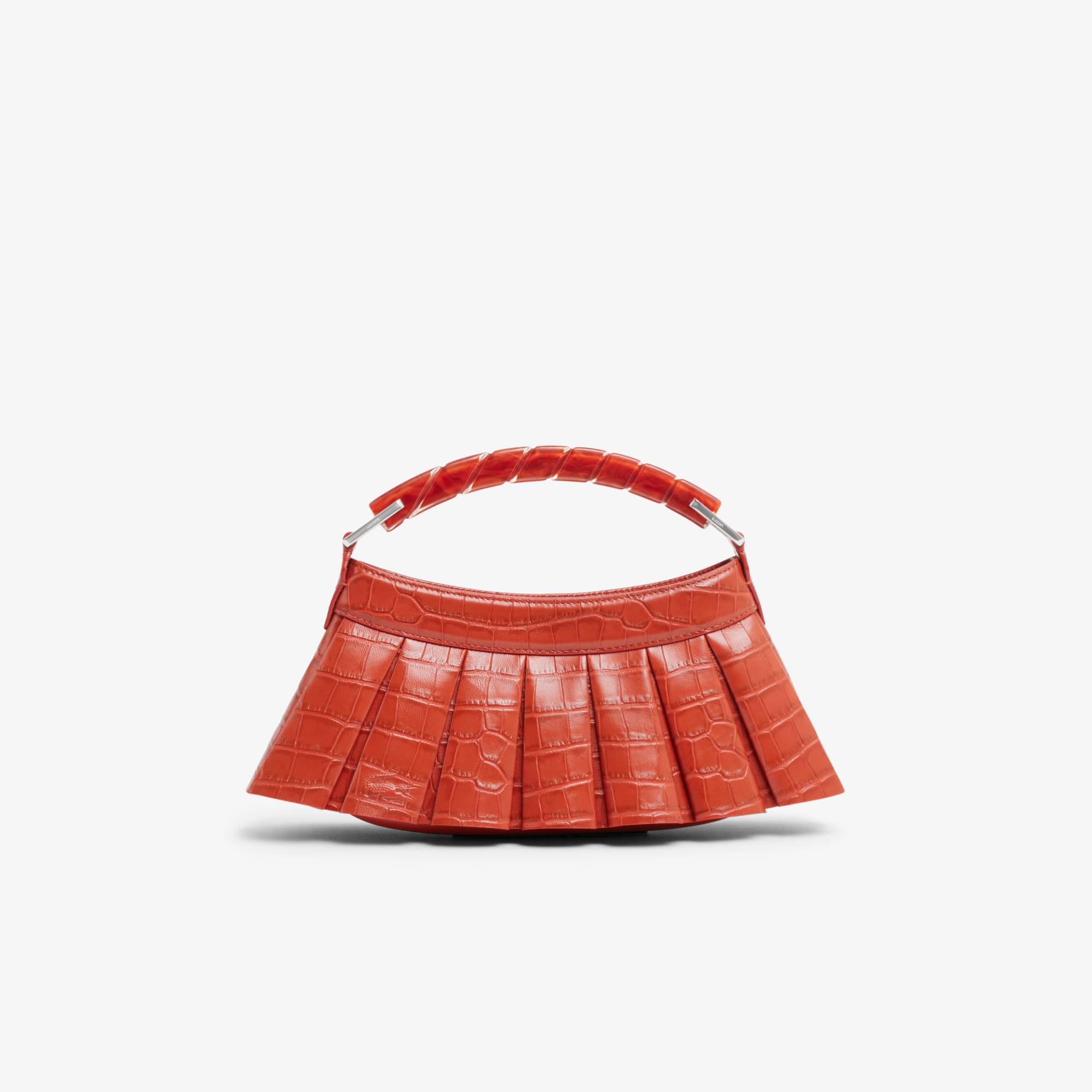 Runway H Lenglen Crocodile Effect Leather Bag - undefined - New In
