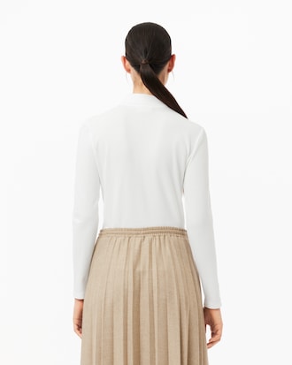 Women's Slim Fit L.12.D Stretch Mini Piqué Polo