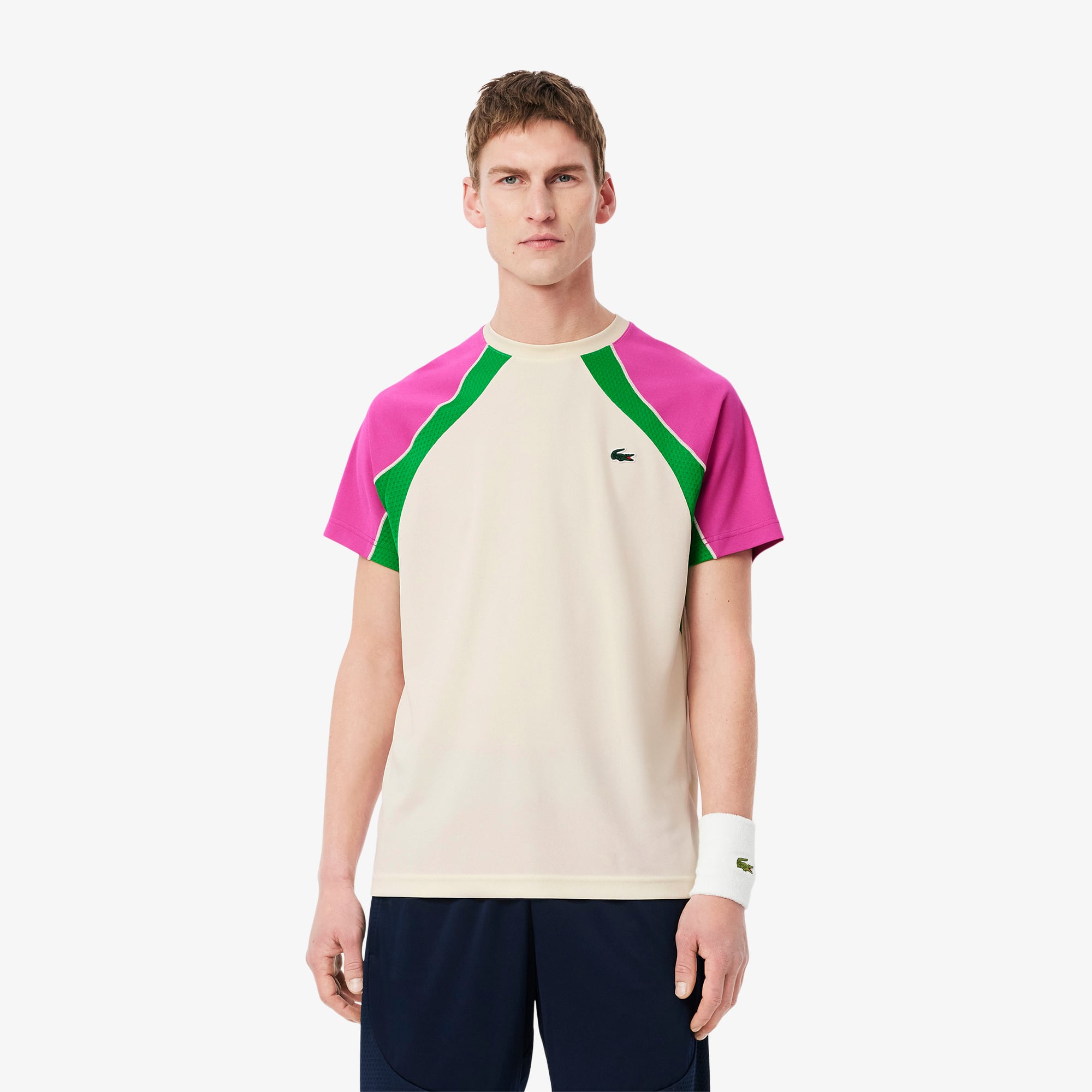 Men's Ultra Dry Colorblock Tennis T-Shirt - T-shirts - New