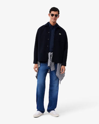 Regular Fit Stretch Poplin Shirt