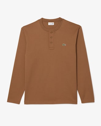Men's Long Sleeve Henley