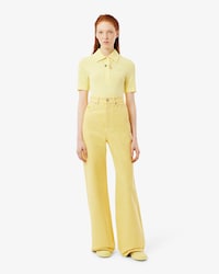 Women's Runway Wide Leg Denim Jeans