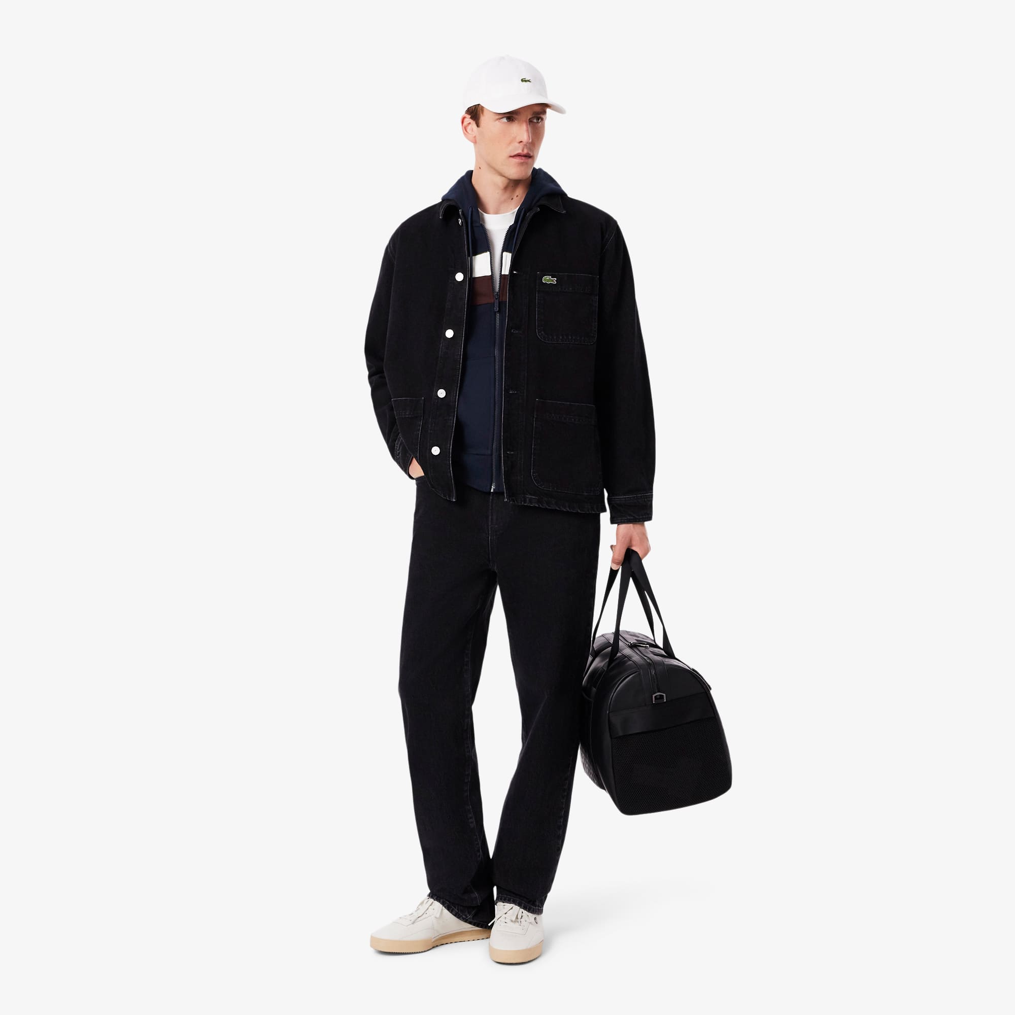Men's Zip-Up Colorblock Hoodie - Sweaters & Sweatshirts