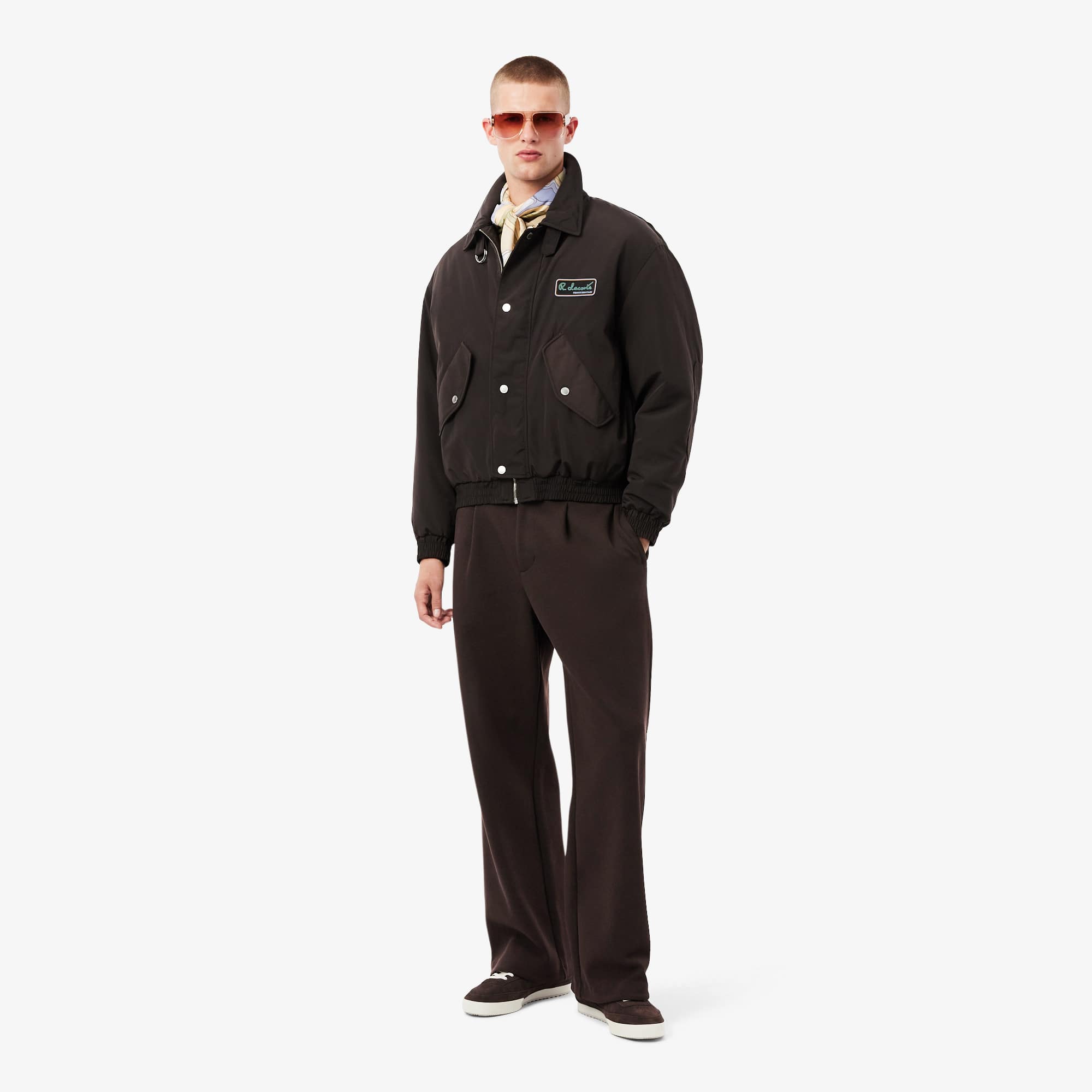 Men's Loose Fit Piqué Pleated Pants - Pants & Sweatpants - New In