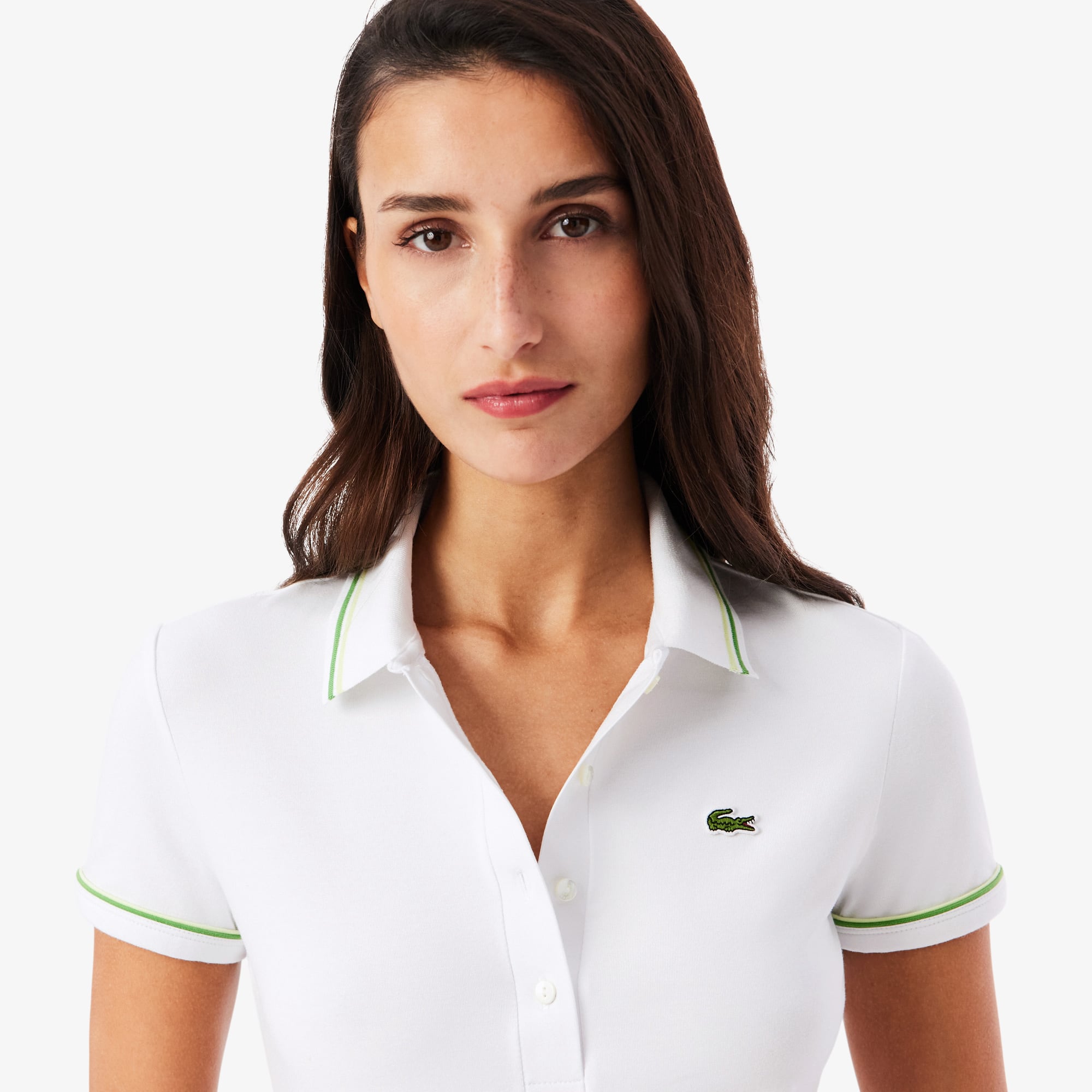 Women's L.12.D Slim Fit Trim Detail Polo - Polo Shirts - New In