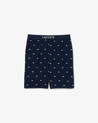 Straight Fit Printed Pyjama Shorts