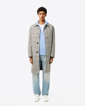 Men's Logo Stripe Zip-Up Hoodie