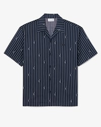Relaxed Fit Print Twill Shirt
