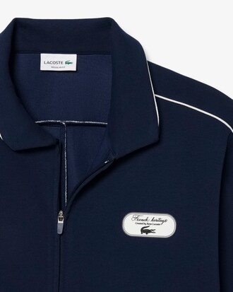 Sweatshirt zipp&eacute; Tennis H&eacute;ritage badge
