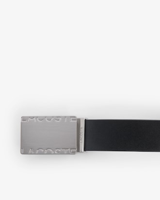 Smooth Leather Belt & Buckle Gift Set