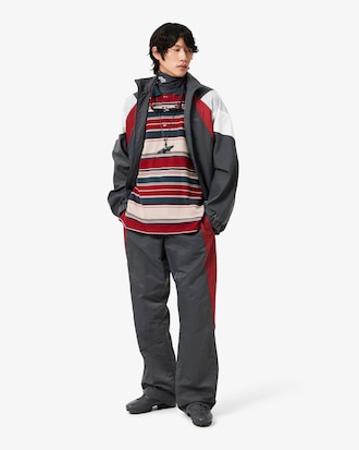 Runway Loose Fit Stripe Detail Joggers