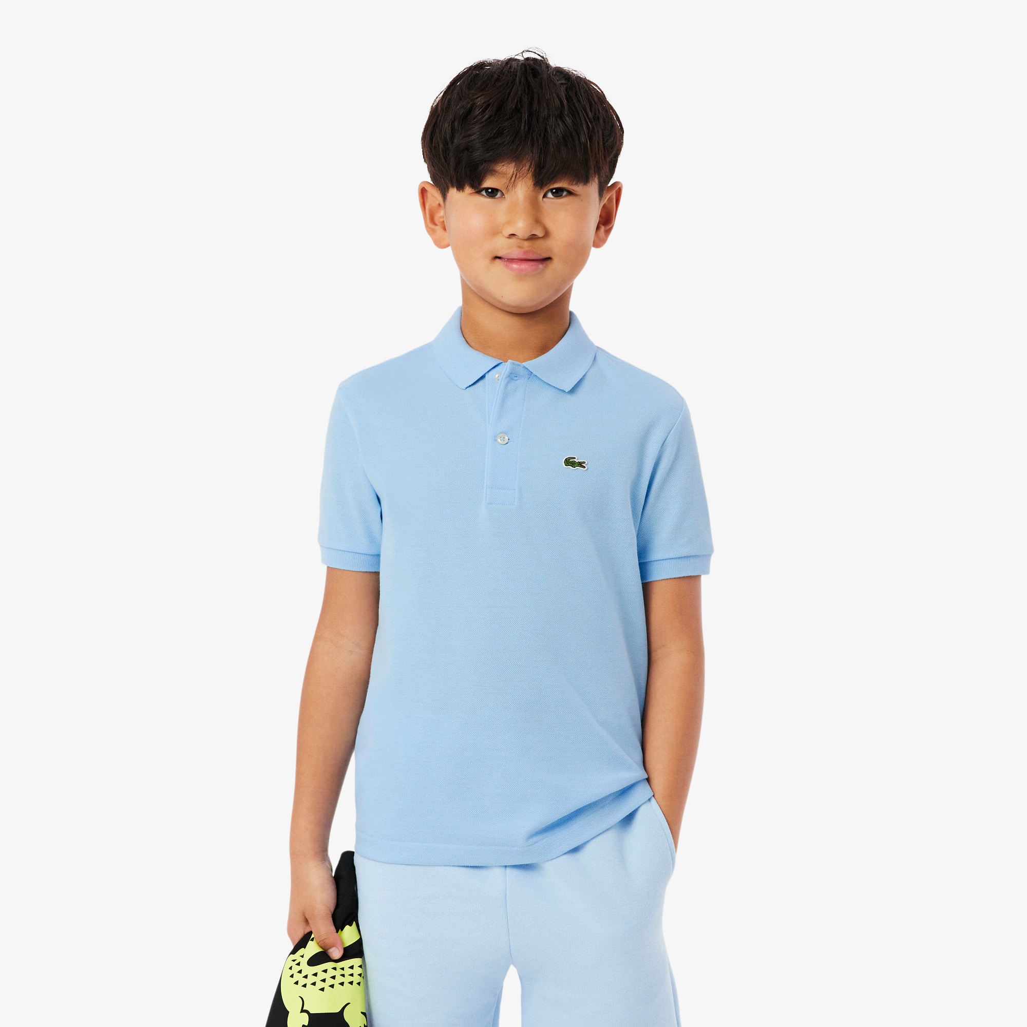 Lacoste Big Boys Cotton Petit Pique Polo Shirt - Panorama