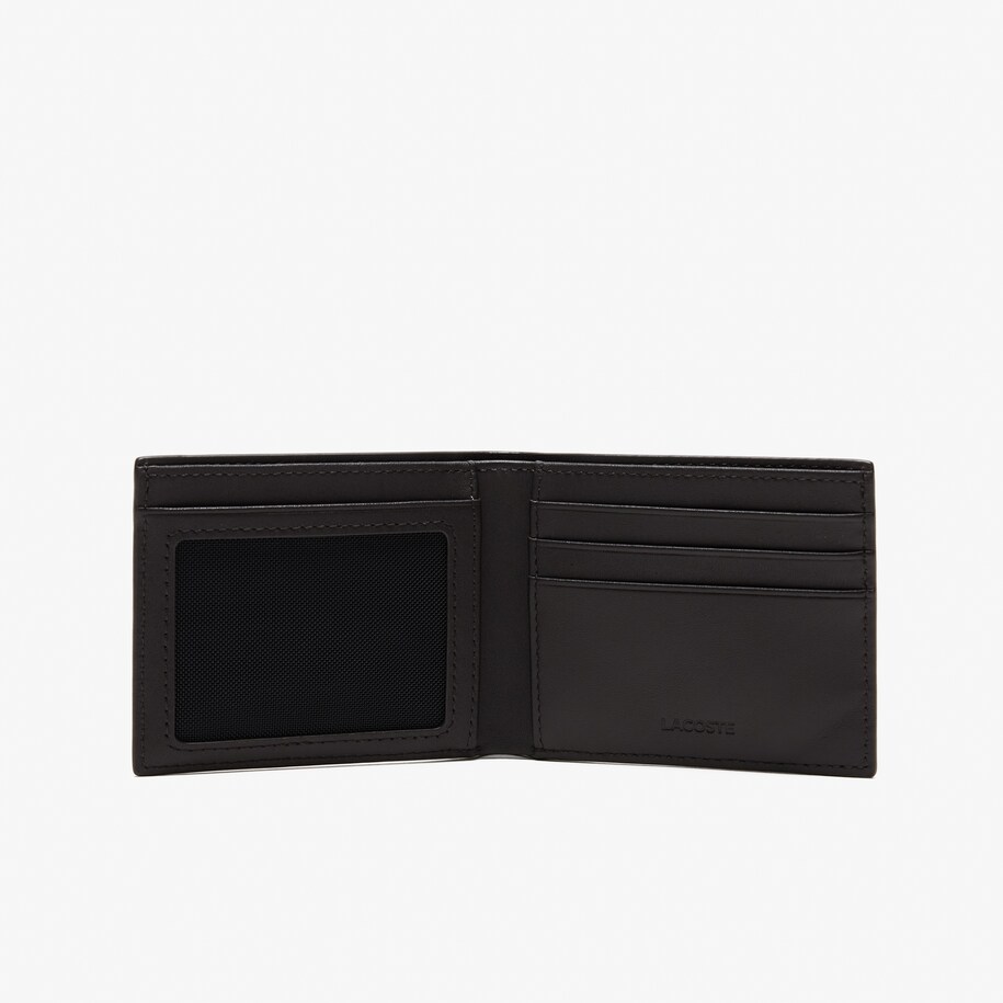 Men's Fitzgerald billfold in leather with ID card holder Small