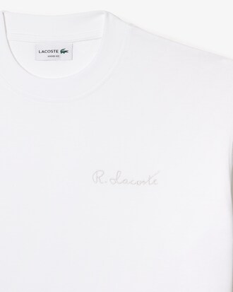 Playera holgada de algod&oacute;n grueso