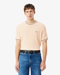 Men's Classic Fit Striped Knit T-Shirt