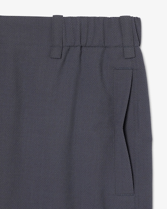 Runway Straight Fit Tailored Jacquard Pants