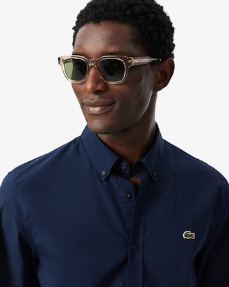 Regular Fit Stretch Poplin Shirt