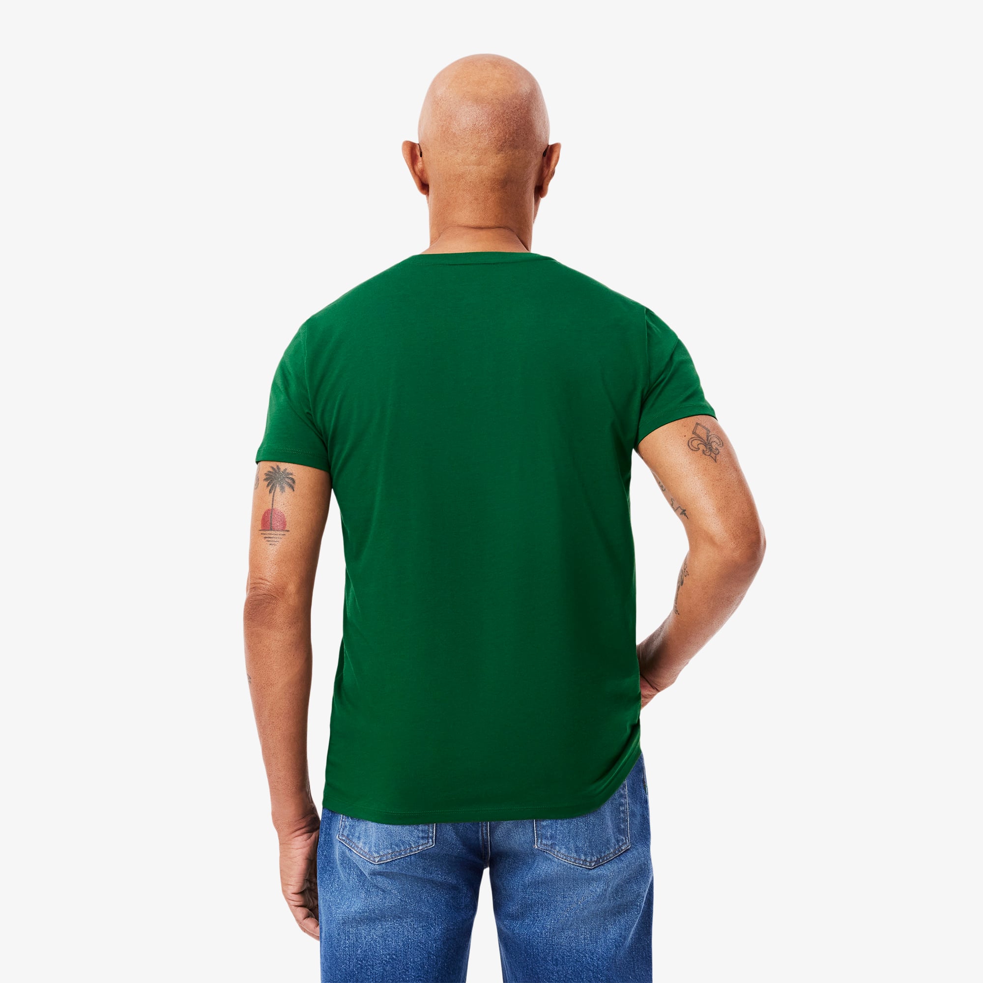 SUPREME ストライプ Vネック Tシャツ M sho-333533-90_1.jpg