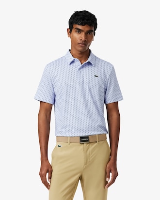 Regular Fit Printed Golf Polo