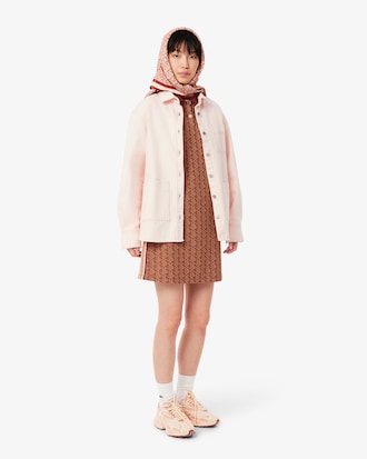 Women's Slim Fit Monogram Polo Dress