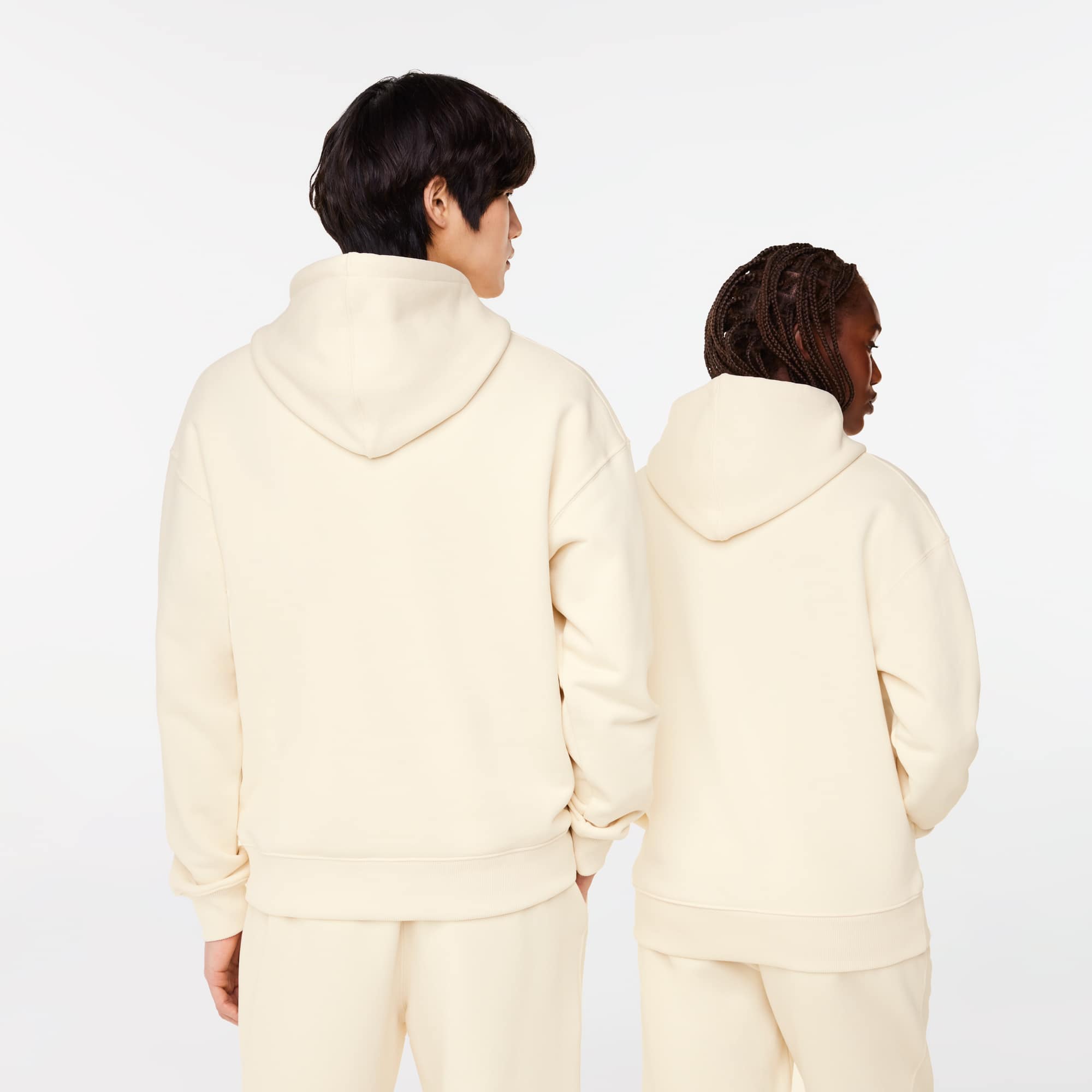 Unisex Loose Fit Fleece Hoodie - Sweaters & Sweatshirts