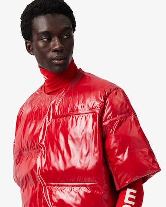Runway Glossy Padded Taffeta T-shirt