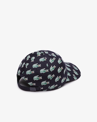 Unisex Croc Print Cotton Cap
