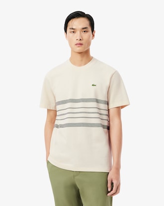 Made In France Striped Piqu&eacute; T-Shirt