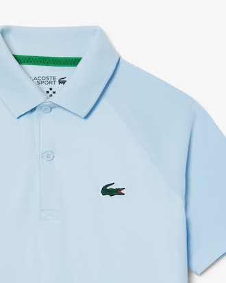 Kids' Lacoste x Daniil Medvedev Stretch Jersey Polo