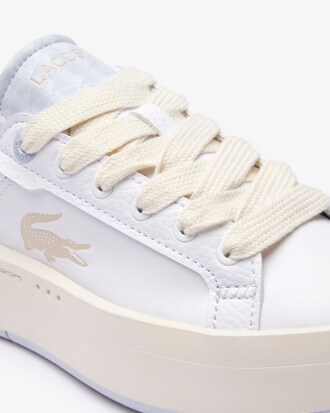 Sneakers de mujer Carnaby de piel y plataforma con monograma