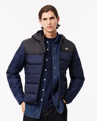 Men's Water-Repellent Quilted Puffer Jacket