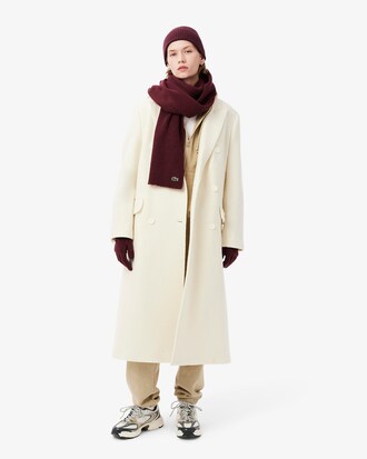 Unisex Ribbed Wool Scarf