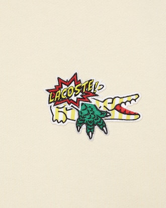 Men's Comic Badge Organic Cotton Sweatshirt