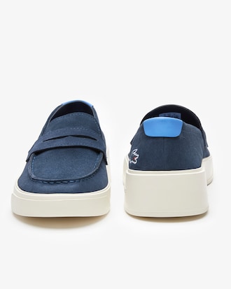 Mocasines Híbridos De Piel Lacoste Para Hombre