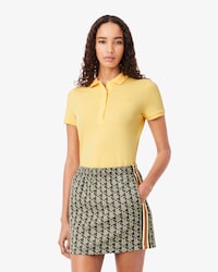 Women's L.12.D Slim Fit Stretch Mini Piqu&eacute; Polo