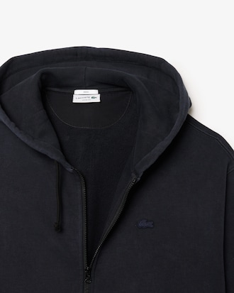 Unisex Loose Fit Washed Effect Hoodie
