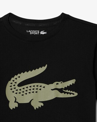 Kids' Oversized Technical Cotton Tennis T-Shirt