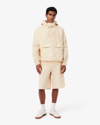 Straight Fit Printed Bermuda Cargo Shorts