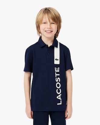 Kids' Ultra Dry Piqu&eacute; Tennis Polo