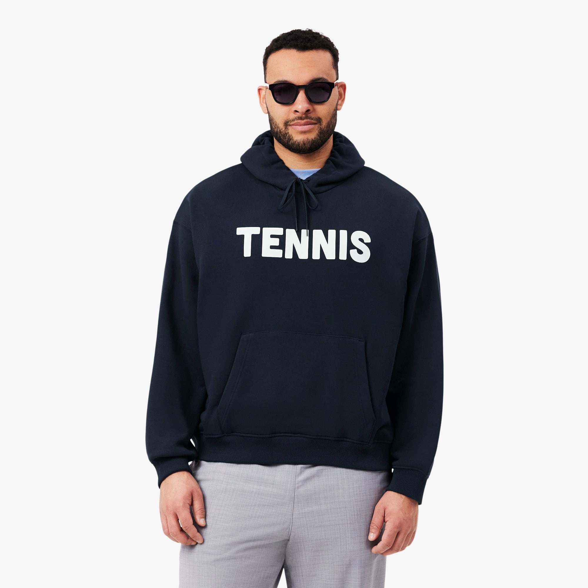 Tennis Print Hoodie