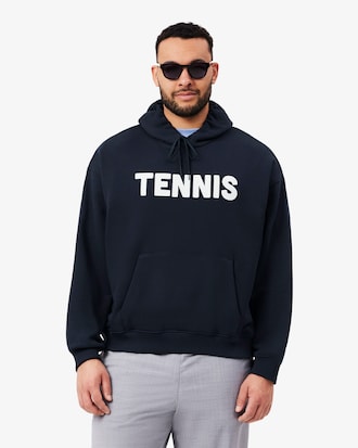 Tennis Print Hoodie