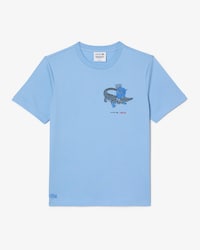 Playera de algod&oacute;n org&aacute;nico Lacoste x Netflix