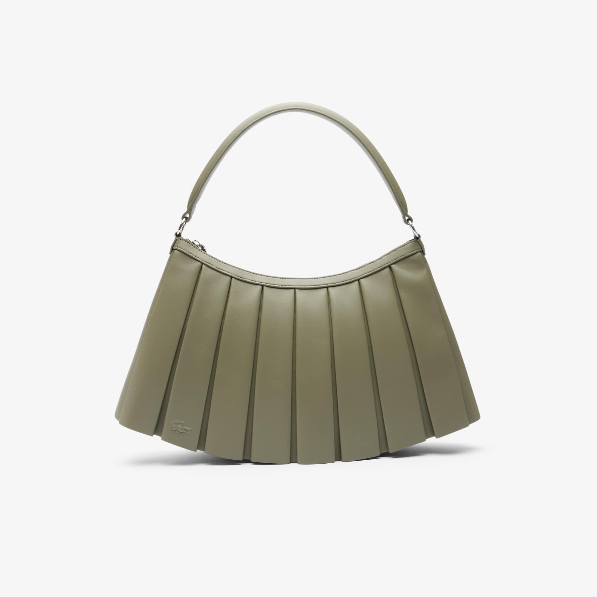 Lacoste Women's Large Lenglen Leather Bag - One Size In Green