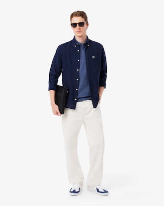 Men's Regular Fit Paris Stretch Piqu&eacute; Polo