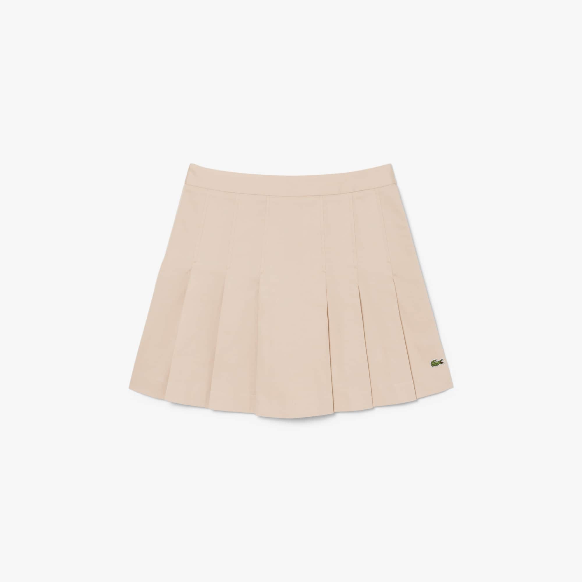 Women's Short Stretch Cotton Pleated Skirt - Shorts & Skirts - New
